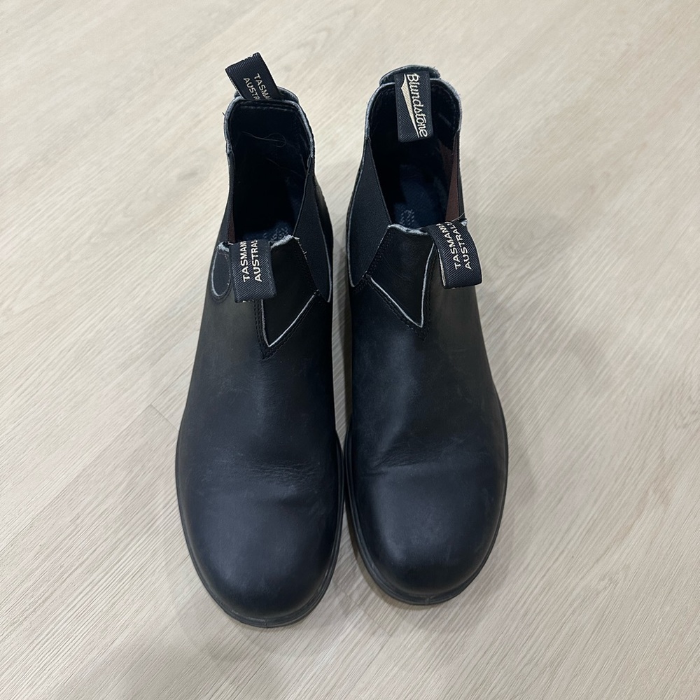 Blundstone Black Leather Chelsea Boots - Men